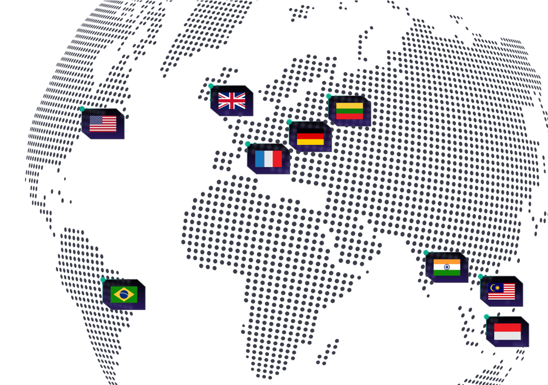 Local deployment. Global reach