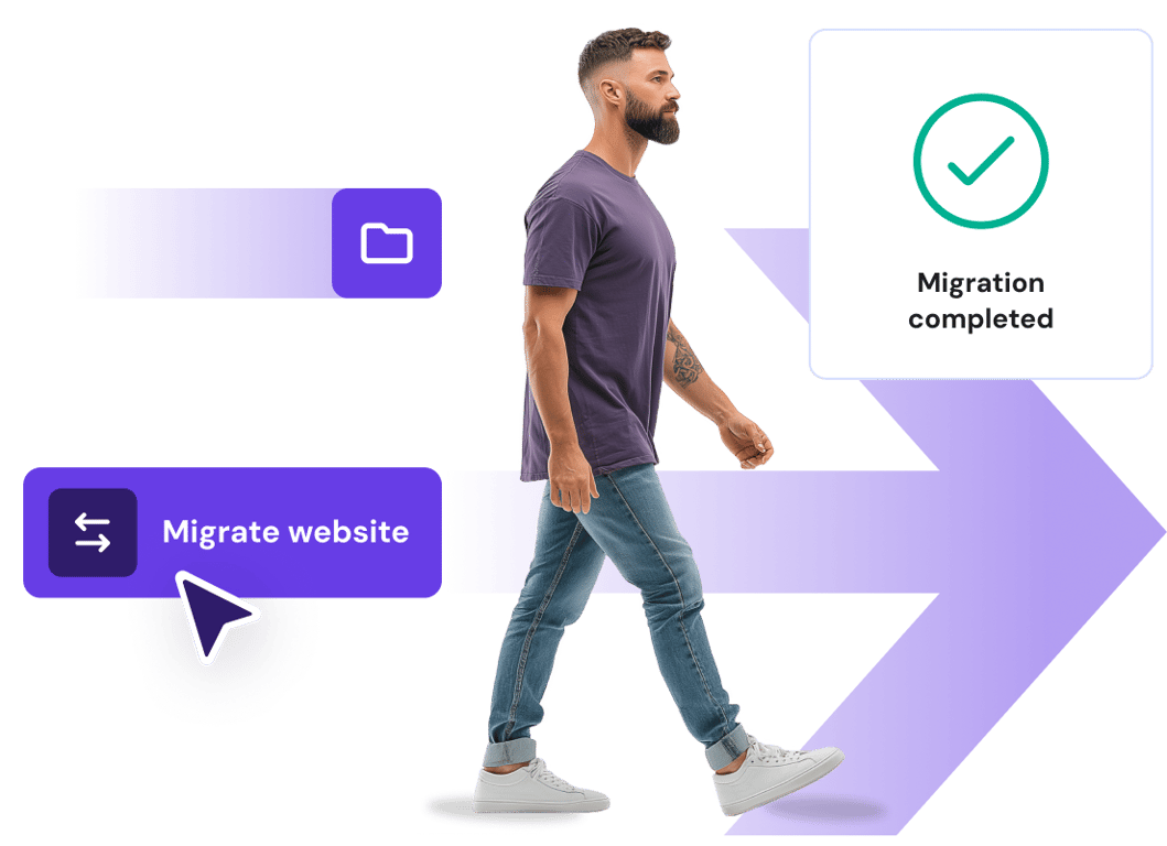 Free and easy website migration
