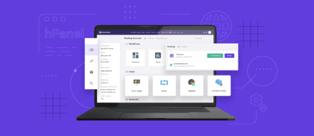 Tutorial de hPanel: una visión general del panel de Hostinger