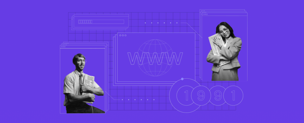 La sorprendente historia del primer sitio web