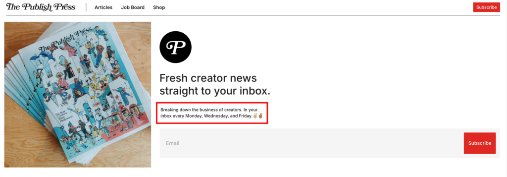 Wees duidelijk over je e-mailcontent.