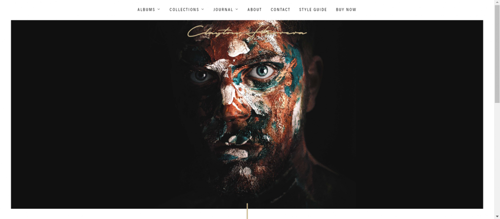 theme-wordpress-photographe Thème WordPress Clayton pour photographe